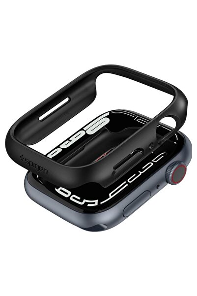 Spigen Λεπτή θήκη, μαύρο - Apple Watch 7 41mm