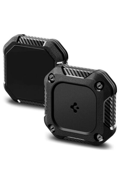 Spigen Ανθεκτική Θήκη Σιλικόνης για AirTag σε Μαύρο χρώμα