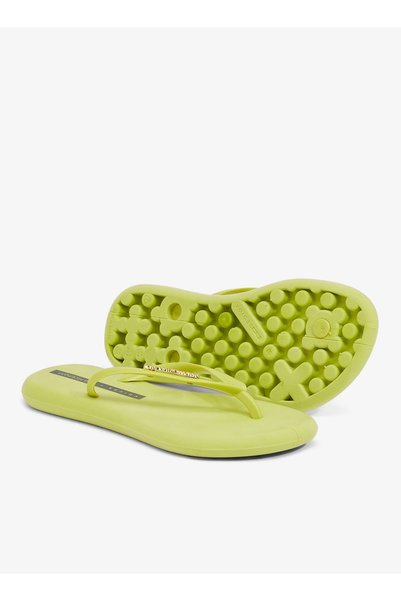 VOICES Boat Women's Flip Flops With Matching Brand Design Strap-Yellow, size-37/38