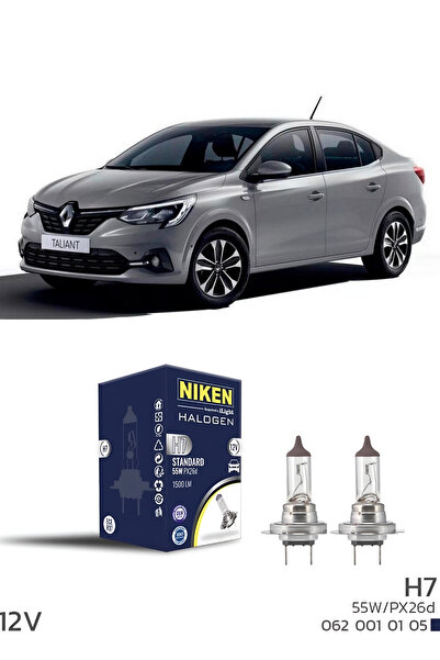 Sosyal Çarşı RENAULT TALİANT 2021- VE ÜZERİ KISA FAR AMPULÜ H7 HALOJEN AMPUL ...