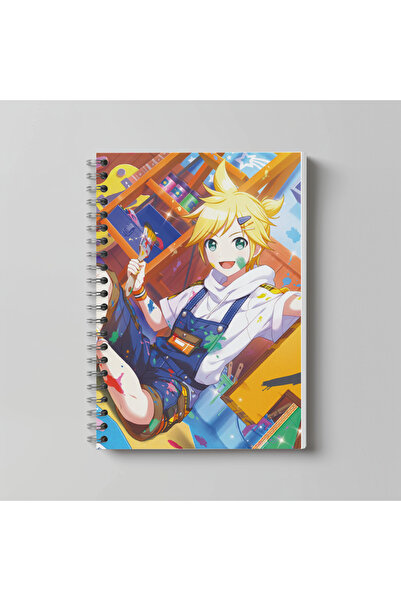 nihonwosekai Hatsune Miku Pjsekai Caiet Anime Colorat A4 60 de foi Kagamine Len