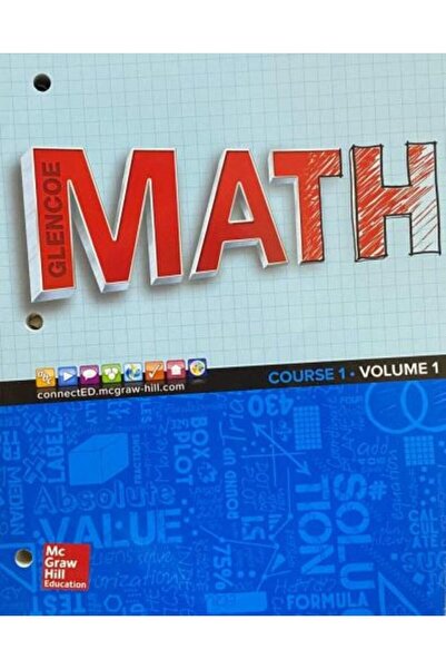 McGraw Hill Education جلينكو رياضيات المجلد الأول، الإصدار الطلابي، الدورة ال...