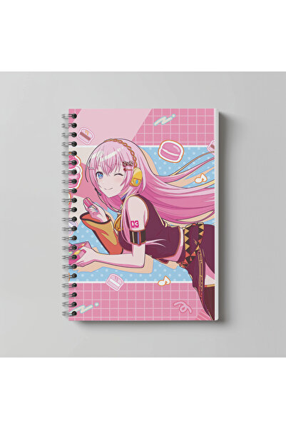 nihonwosekai Hatsune Miku Pjsekai Caiet Anime Colorat A4 60 de foi Megurine Luka