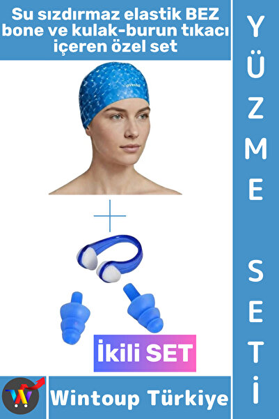 Wintoup #Bone Fleksibilna Mekana Kapa za Plivanje, Vodootporna Elastična Tkan...