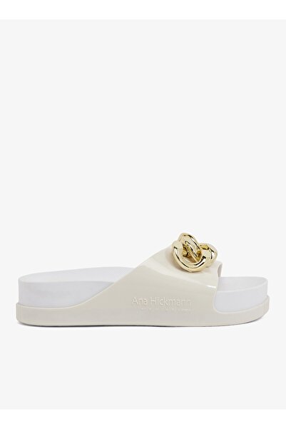 VOICES Slide Soul Corrente 2K Women's Anti Slip Sole With Gold Chain Design-W...
