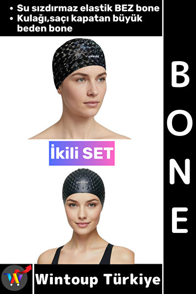 Wintoup # Bone Esnek Havuz Deniz Αδιάβροχο ελαστικό ύφασμα για το αυτί, αδιάβ...