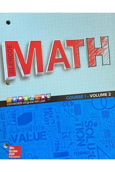 McGraw Hill Education جلينكو رياضيات المجلد 2، الإصدار الطلابي، الدورة الأولى
