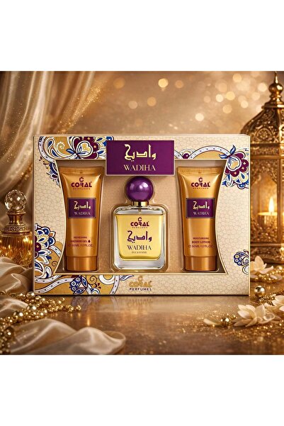 CORAL PERFUMES Coral Wadiha Pour Femme Gift Set for Women