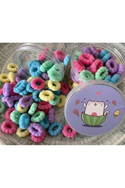 zyc Χαριτωμένη βελούδινη αγκράφα για κορίτσια σε κουτί (Περιεχόμενο κουτί: 75...