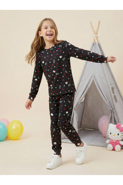 DAPSEE Σετ πιτζάμες για κορίτσια Hello Kitty