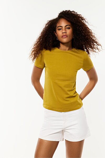LEFTIES Bisiklet yaka t-shirt