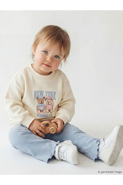 LC Waikiki Printed Baby Girl Sweatshirt and Leggings Pants for Style Seekers ...