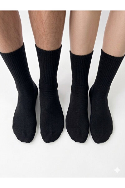 Bilal Çınar Tekstil Cotton Unisex Tennis Socks Long Size Sports Socks 6 Pairs...