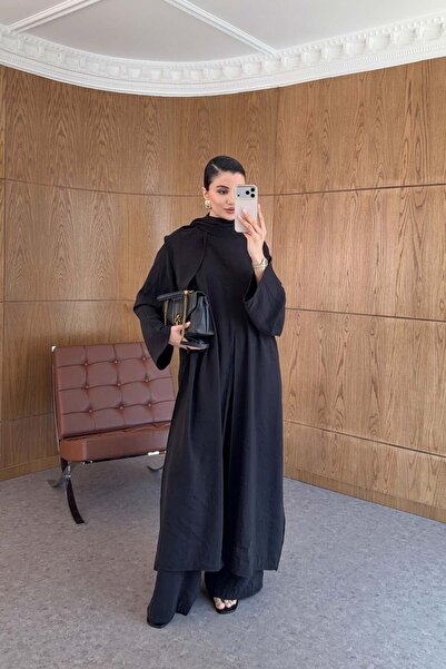 HAZELANNA Σετ 3 τεμαχίων Modest σε μαύρο χρώμα