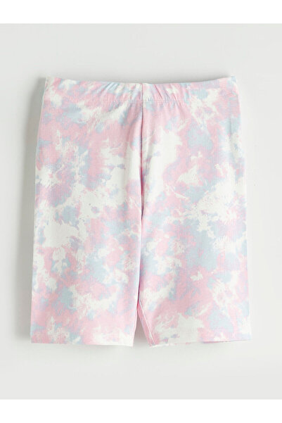 LC Waikiki Özmarka New Season Batik Patterned Girls' Tights