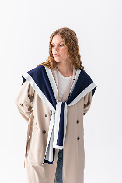 Wega Moda Διπλής όψης με ρέλι Patchwork σχέδιο Πλεκτό μαντήλι – Αθλητικό σάλι...