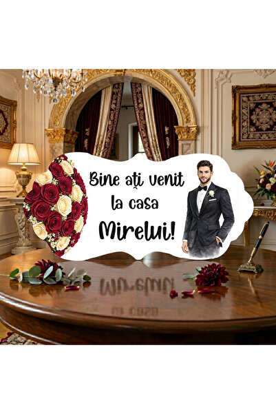 Bello Carino High quality decoration products Plăcuțe " Bine ați venit la Cas...