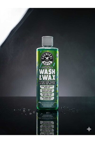 VONIXX Chemical Guys Sudpreme Wash & Wax Extreme Shine – Köpüklü Cilalı Şampu...