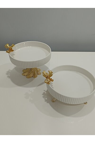 PARILTI HOME COLLECTİON Σετ 2 τεμαχίων: Πορσελάνινο πιάτο με φιγούρες πεταλού...