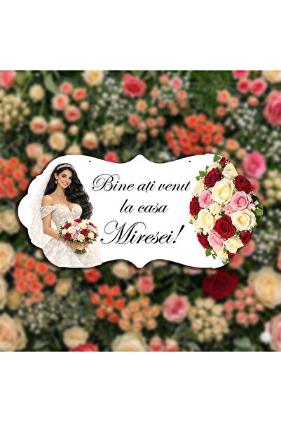 Bello Carino High quality decoration products Plăcuțe " Bine ați venit la Cas...