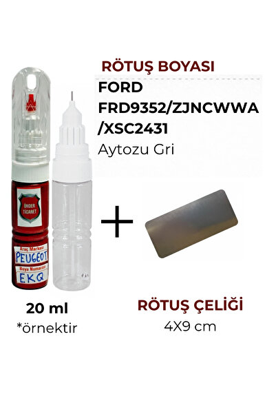 Önder Ticaret Ford Aytozu Gri Frd9352 Rötüş Boyası ve Rötuş Çeliği Focus Tran...
