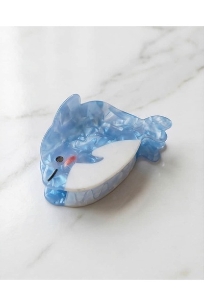 Portakal Esintisi Nori Χαριτωμένα Θαλάσσια Πλάσματα Ζωής Πόρπη με Κόκκαλο Ψαριού