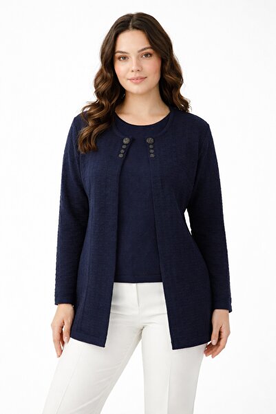 Gürkan Triko Women's Mother Knitwear 2-Piece Cardigan Set Bgl-St05295