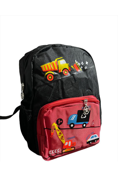 By TGA Σακίδιο πλάτης νηπιαγωγείου με μικρά αυτοκινητάκια, 32x25x10 εκ. Μαύρο...