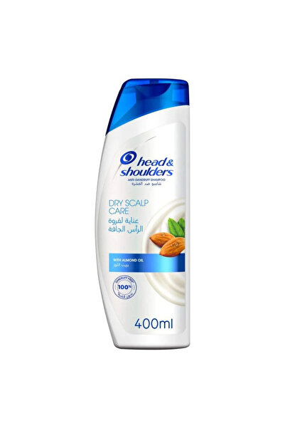 Head & Shoulders شامبو مضاد للقشرة للعناية بفروة الرأس الجافة بزيت اللوز 400 مل