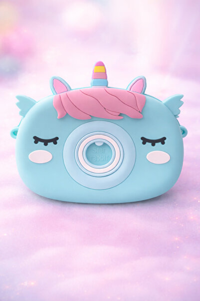 Joinkidz Unicorn Desenli Pop-it Oyuncaklı Silikon Kız Çocuk Mini Omuz Çanta