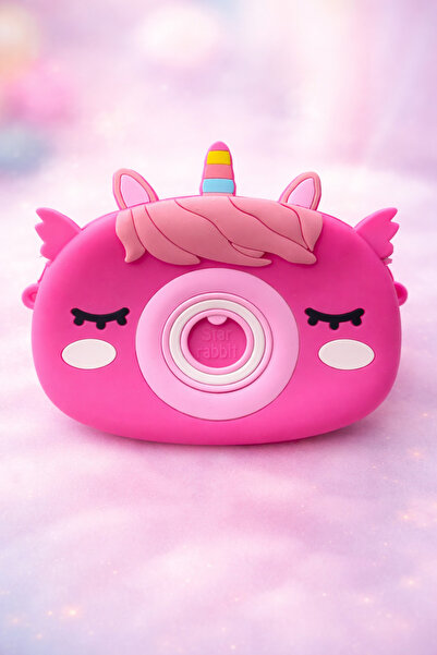 Joinkidz Unicorn Desenli Pop-it Oyuncaklı Silikon Kız Çocuk Mini Omuz Çanta