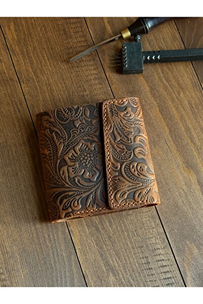 Wild West Crafted محفظة نسائية من الجلد الطبيعي بتصميم أنيق وعملي من رانجلرما...