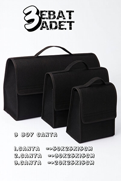 CKV CENTER Oto Bagaj Çantası Araba Bagaj Çantası Araç Içi Bagaj Organizer Oto...