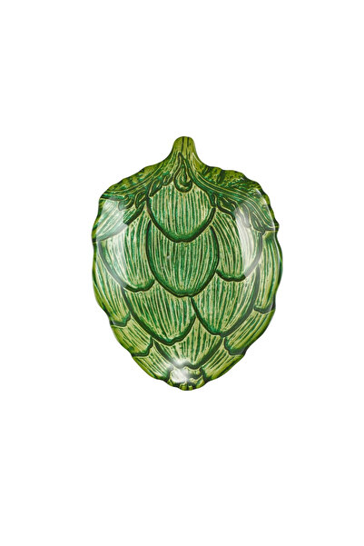 Paşabahçe طبق إنجينار 25×20 سم أخضر - قطعة واحدة