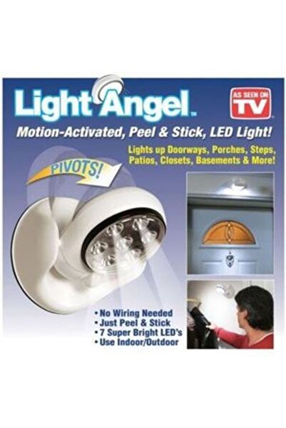 AS SEEN ON TV 360° Motion Sensor Night Spot Lamps LED Light Angel