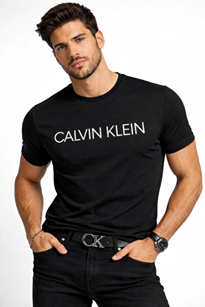 Calvin Klein Organic Cotton Slim Fit Woven Men's T-Shirt
