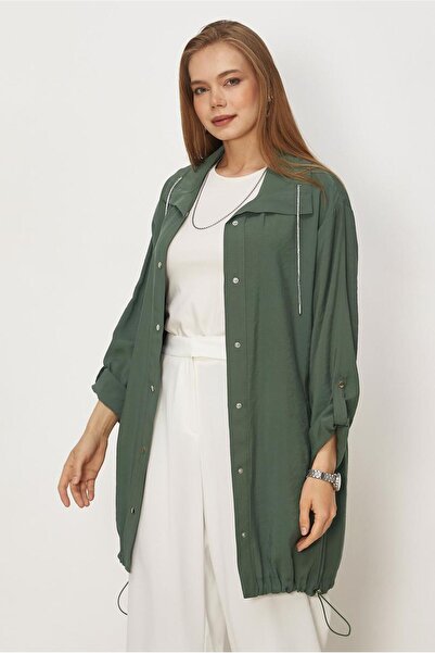 Alvina ΠΟΥΚΑΜΙΣΟ ΜΕ ΓΙΑΚΑ ΑΠΟ ΜΟΝΤΑΛ GİYİKÇAĞI 46345