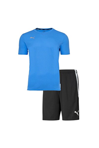 Puma Herren Finisher Set - Training Shorts kurz, Funktionsshirt Rundhals uni
