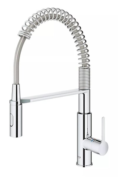 Grohe Βρύση κουζίνας Via Cosmo 30614000, ψηλή, τύπου C, με λειτουργία ντους, ...