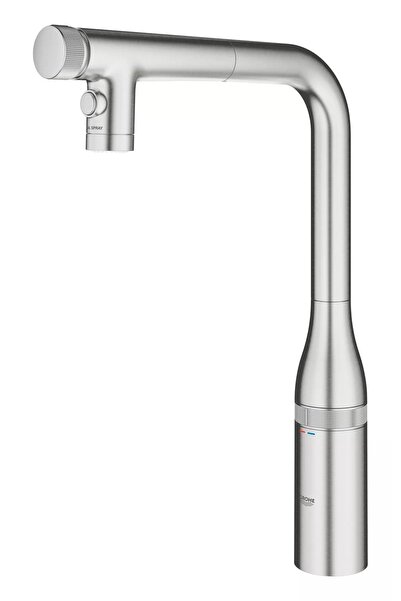 Grohe SmartControl 31892DC0 βρύση κουζίνας, ψηλή, τύπου L, με λειτουργία ντου...