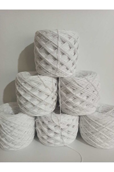 İPEK YÜN İPLİK DÜNYASI Βαμβακερό νήμα πλεξίματος Koton (για βελονάκι) (Λευκό)...