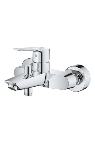 Grohe Μπαταρία μπανιέρας 24206002, 1/2, επίτοιχη, μονομοχλική, με εκτροπέα, κ...