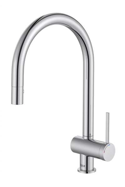 Roca ONA A5A811FC00 βρύση κουζίνας, ψηλή, τύπου C, με ντους, χρωμέ