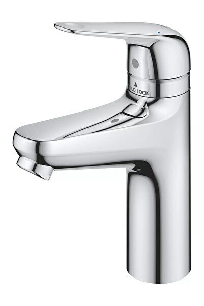 Grohe Μπαταρία νιπτήρα Swift 24327001, μέγεθος M, 185 χιλιοστά, παιδική ασφάλ...