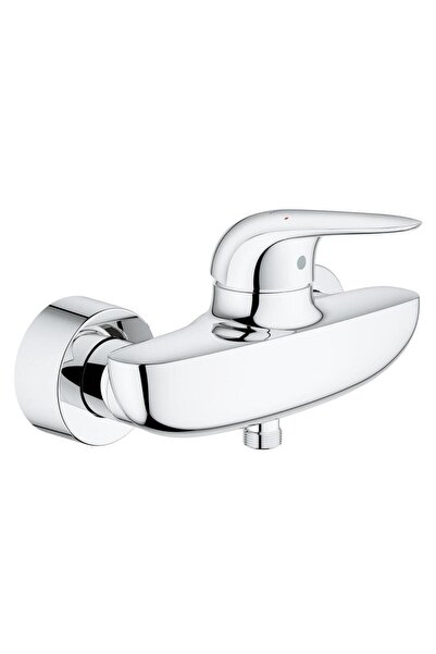 Grohe Μπαταρία ντους 23722003, Μονολεβιέ 1/2, Ασημί