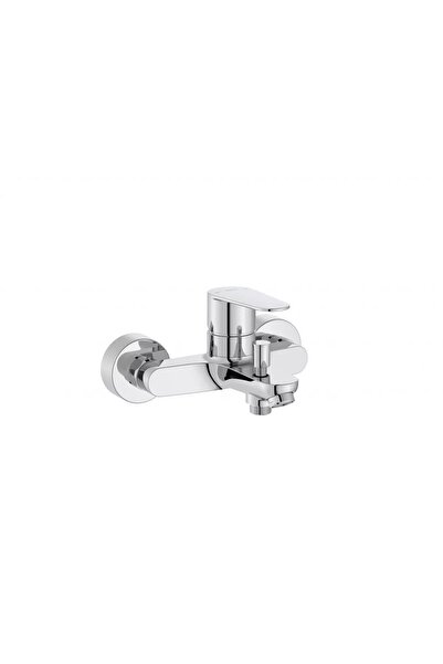 Roca Βρύση μπανιέρας Victoria Plus A5A024FC00, επιτοίχια, μονομοχλική, με εκτ...