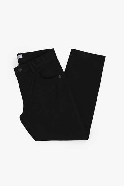 U.S. Polo Assn. Erkek Çocuk Siyah Kanvas Pantolon 50322467-VR046