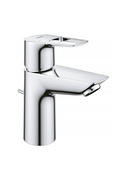 Grohe Bauloop 23335001 μπαταρία νιπτήρα, σχήματος S, μονομοχλική, 3/8, Ασημί