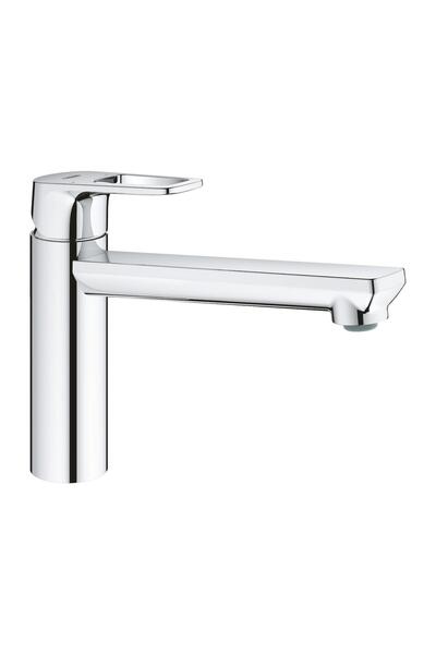 Grohe Bauloop 31706000 βρύση κουζίνας, 3/8, μονομοχλική, μεσαία λαβή, Ασημί