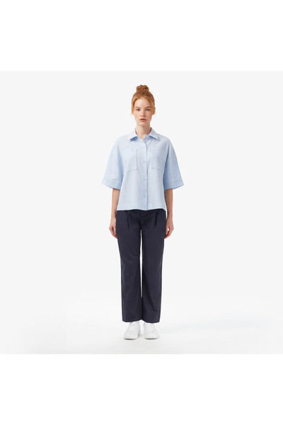 Lacoste Kadın Regular Fit Koyu Gri Pantolon